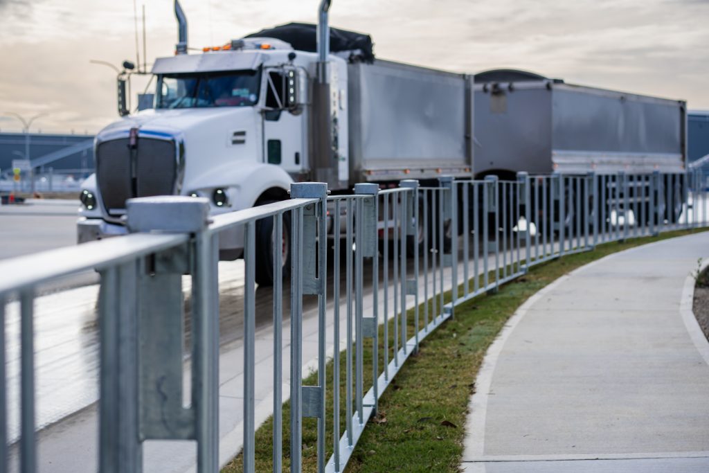 Type 1 RMS Pedestrian Fencing by Guard-R Group