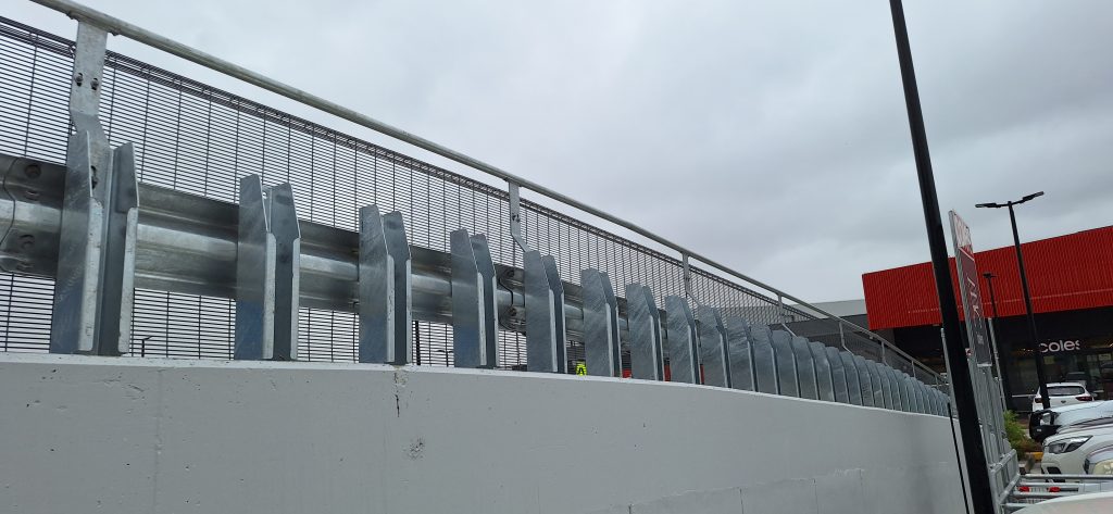 Kwik-Guard Car Park Guardrail 240kN