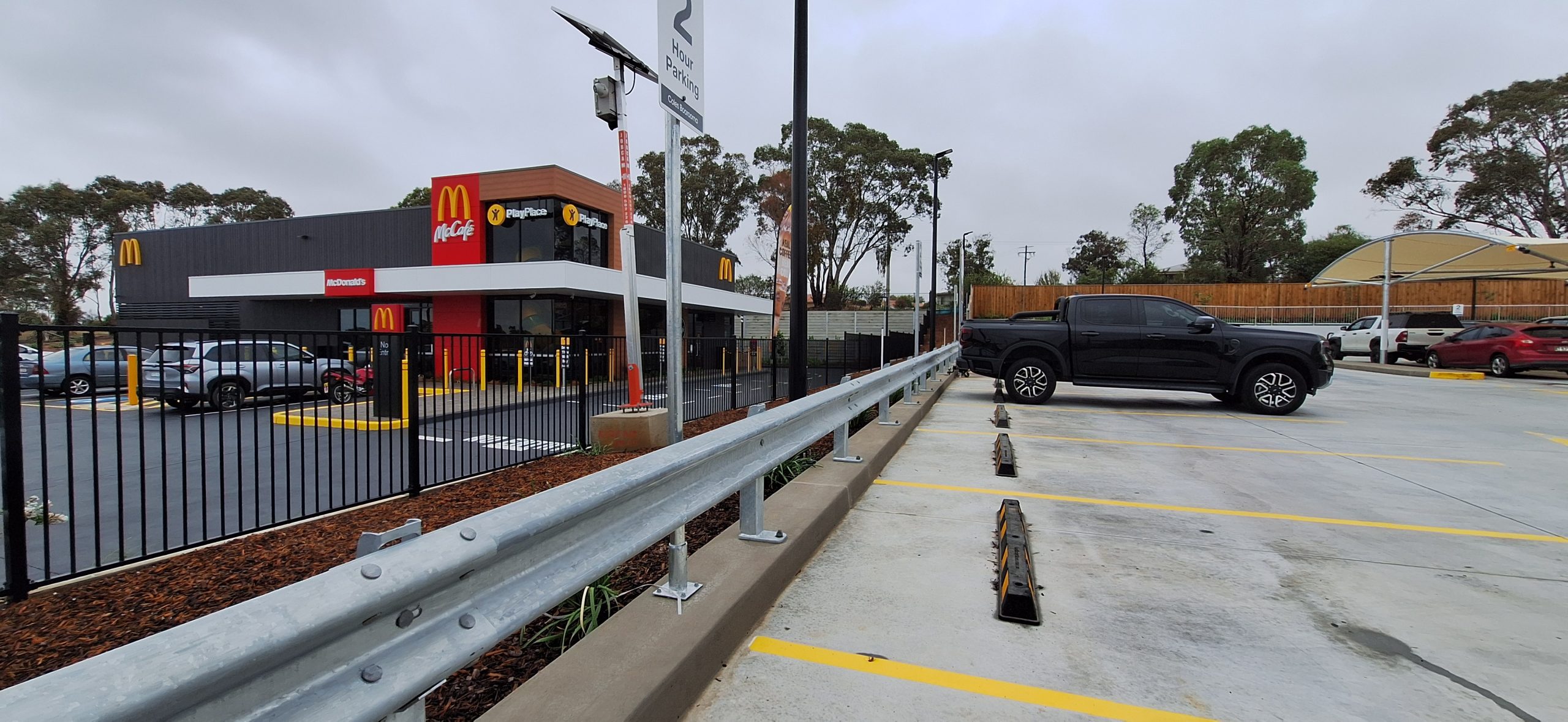Kwik-Guard Class 1 Guardrail for Carpark and Warehouses