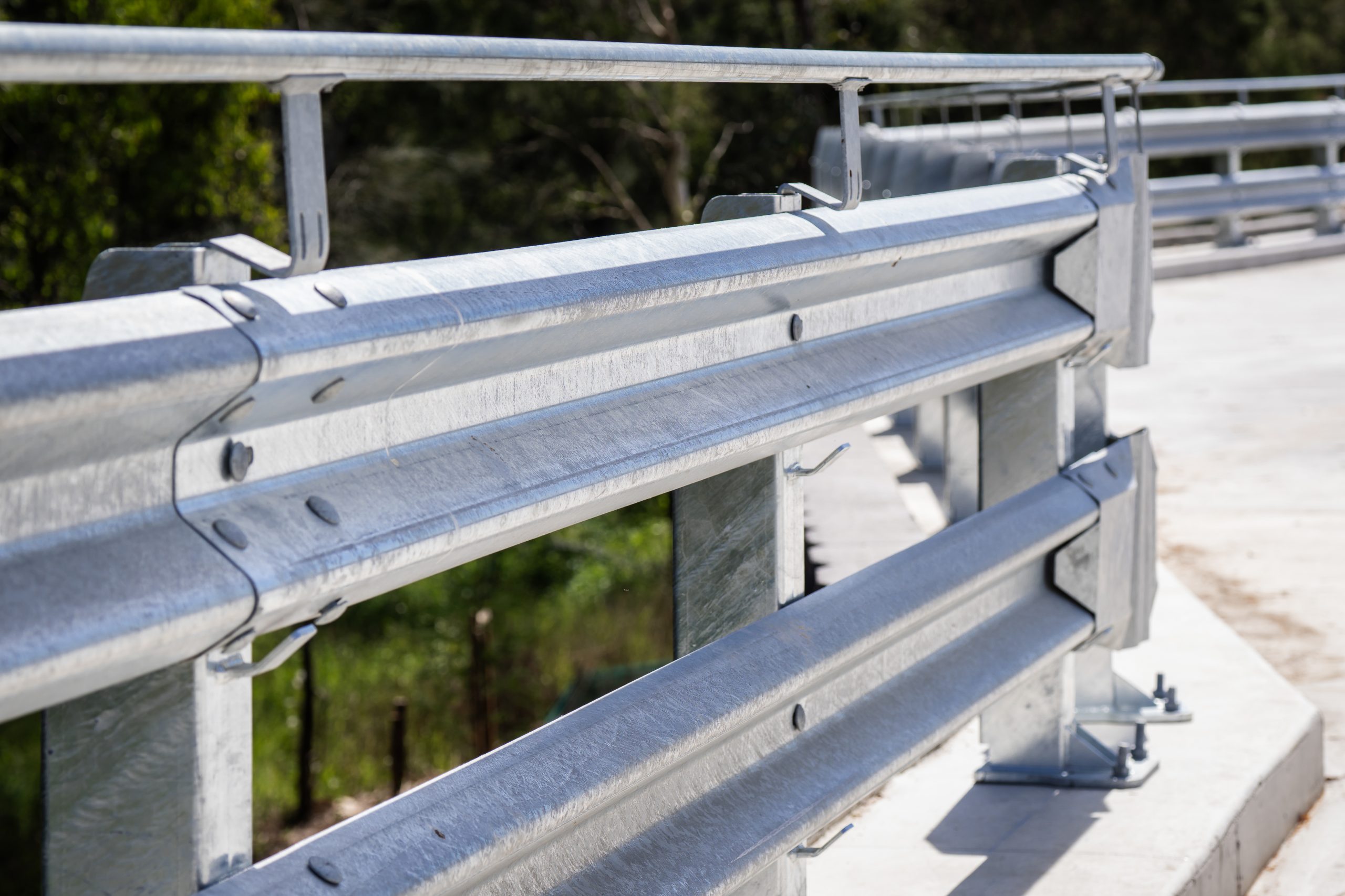 Kwik-Guard Double Height Guardrail with Handrail