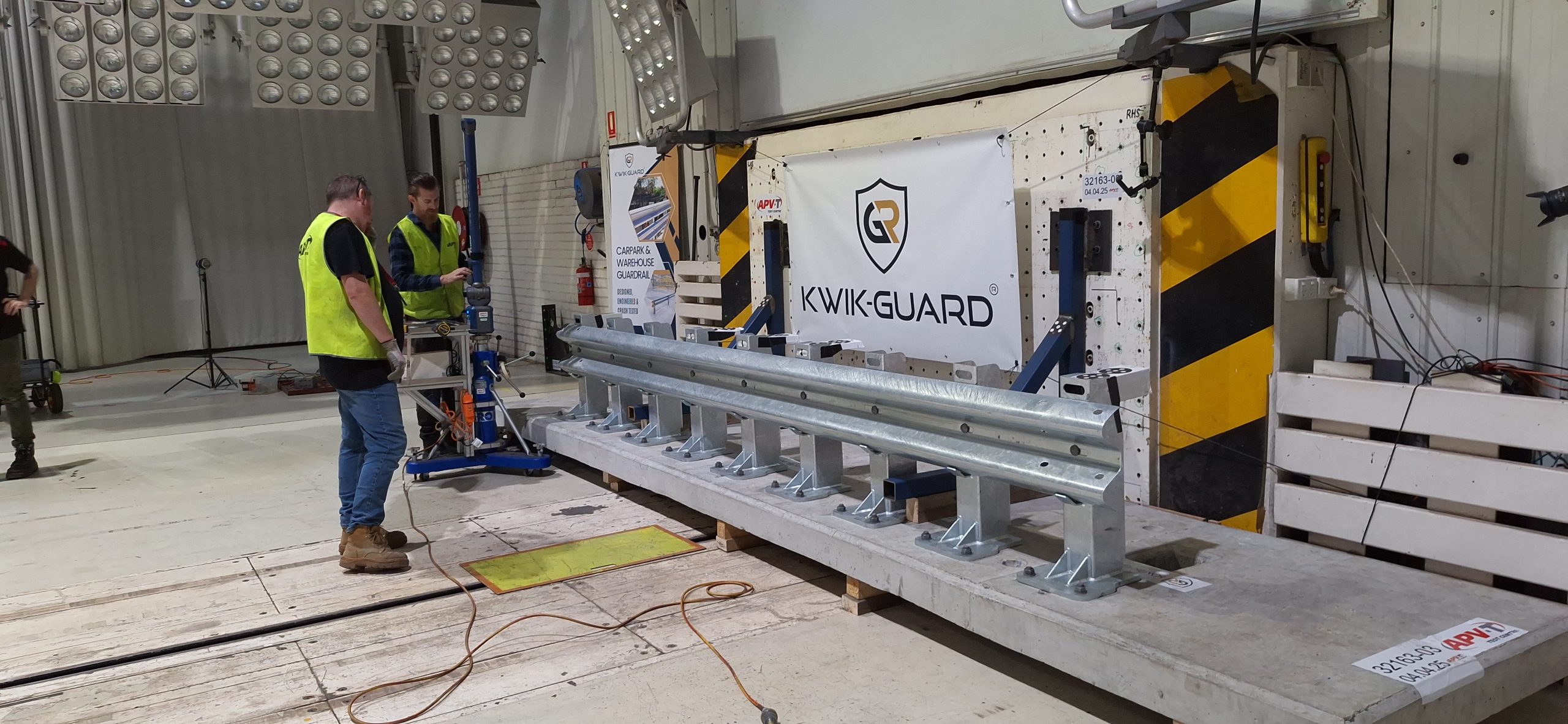 Kwik-Guard 240kN Crash Testing Image Independent